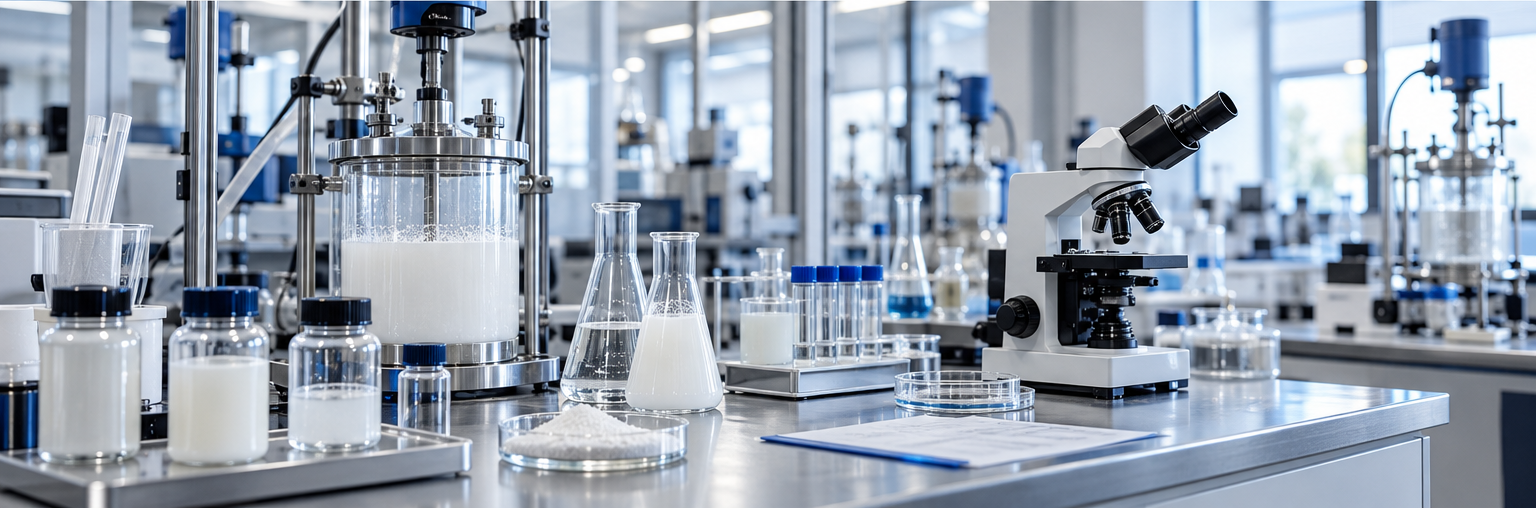 Polymer and emulsion development laboratory